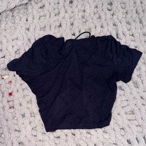 Elegant Black Women's Top